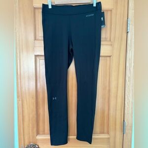 NWT under armor cold gear fleece -lined leggings